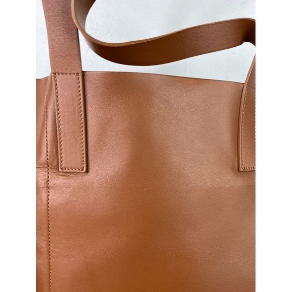 Everlane Women's Brown The Day Market Tote Bag Purse - Picture 8 of 13